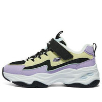 (GS) Skechers Sport Running Shoes 'Purple Yellow Black' 302581L-BKMT