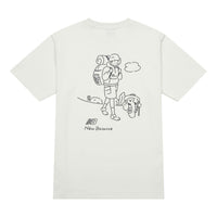 New Balance Hiking Graphic T-Shirt 'White' AMT42339-CIC
