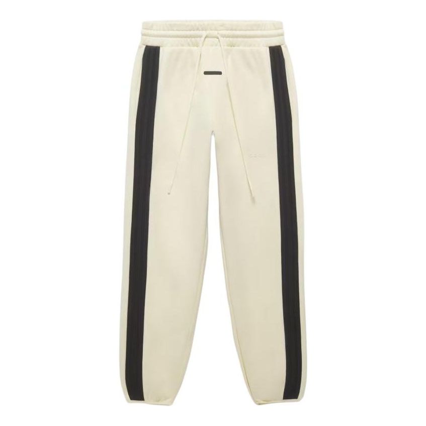 adidas Fear of God Athletics Heavy Fleece Sweatpants 'Pale Yellow Black' IS8758