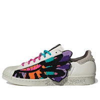 adidas originals Superstar 80s x Han Meilin 'White Black Pink' ID4386