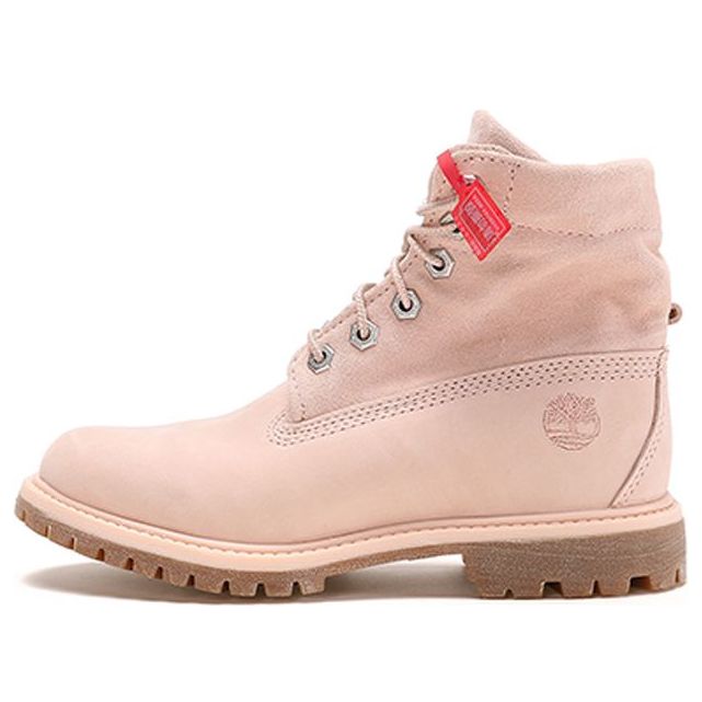 (WMNS) Timberland 6 Inch Tagged Boots 'Pale Pink' A1W3DK28