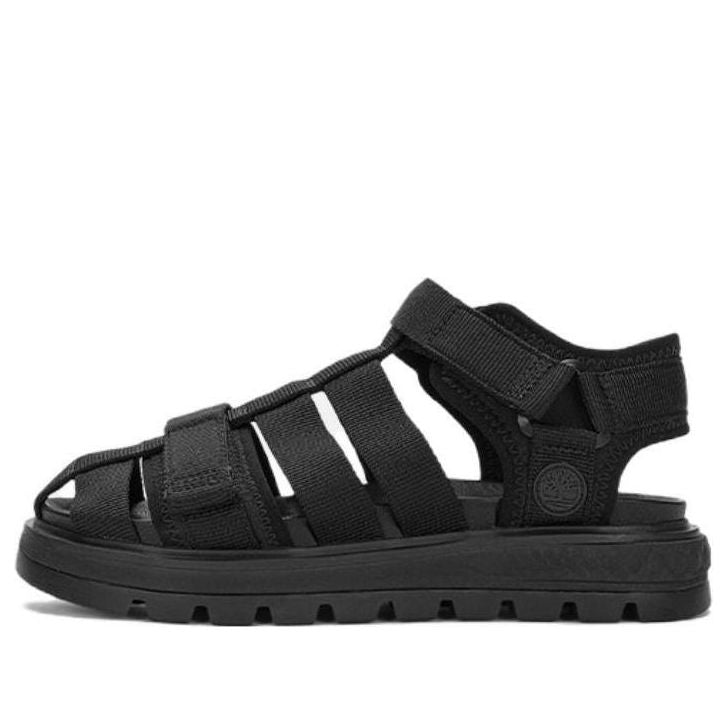 (WMNS) Timberland Ray City Ankle Strap Sandals 'Black' A5RFB
