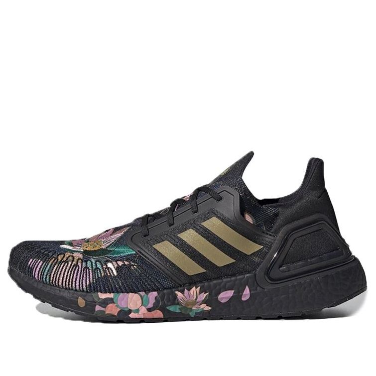 adidas Ultra Boost 20 'Core Black Gold Metallic Signal Coral' FW4310