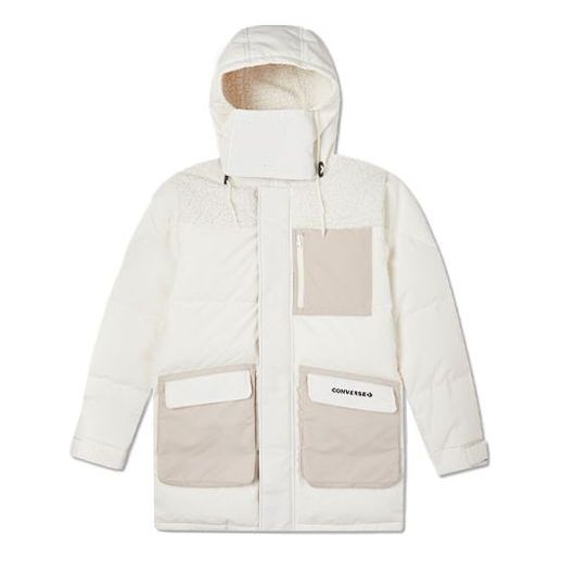 Converse Premium Mid Down Jacket 'White' 10021971-A03