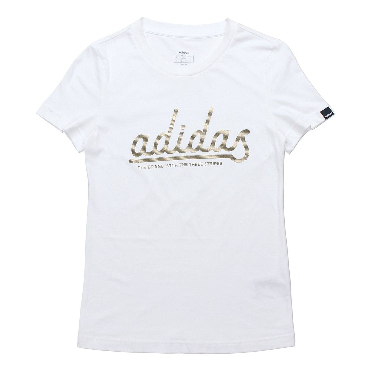 (WMNS) adidas Colgt Foil T Printing White FM6174
