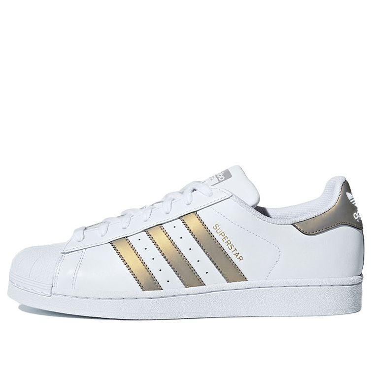 adidas Superstar 'White Gold Metallic' D98001