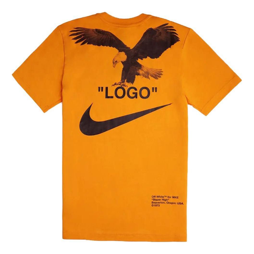 Nike x Off-White NRG A6 T-Shirt 'Orange Peel' BQ0827-852