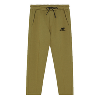 New Balance Logo Cotton Pants 'Military Green' AMP13390-OV