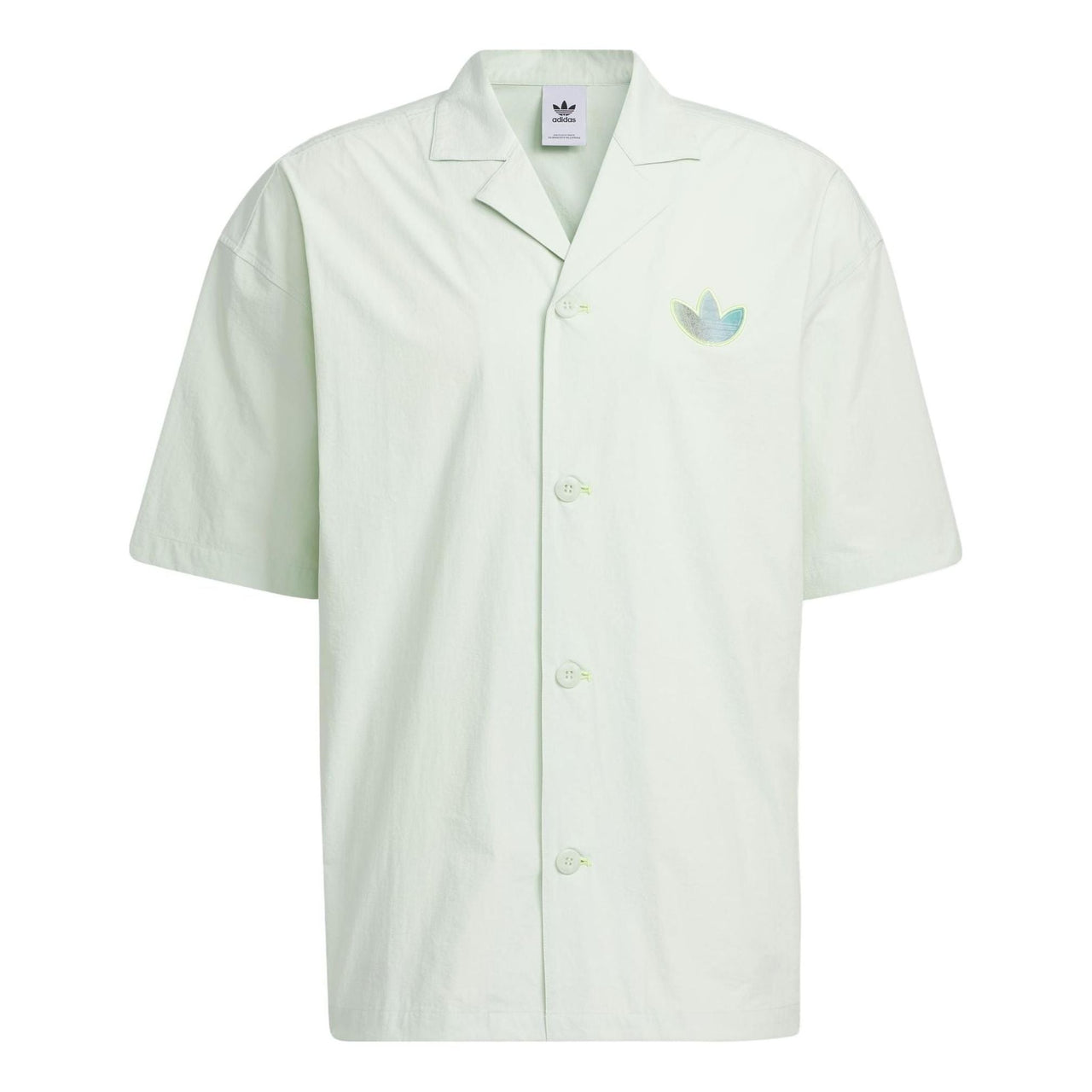 adidas Originals Short Sleeve Shirt 'Linen Green' IK8625