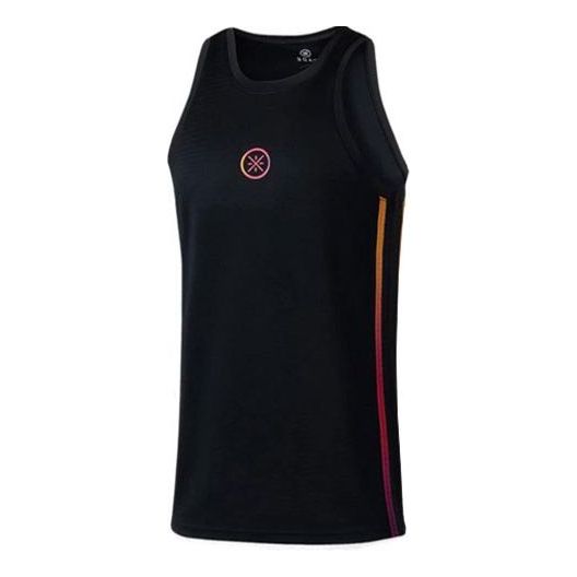 Li-Ning Way Of Wade Logo Quick-Drying Basketball Tank 'Black' AAYT013-1