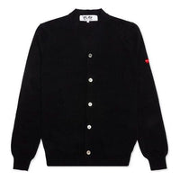 COMME des GARCONS PLAY Small Heart Cardigan 'Black' AZ-N042-051-1