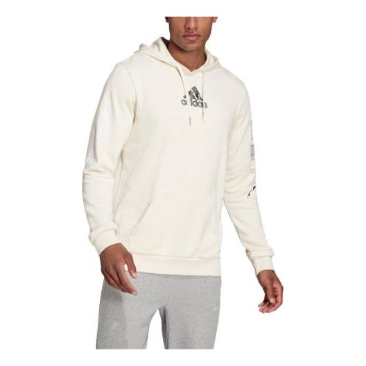 Men's adidas Solid Color Casual Sports White H46776