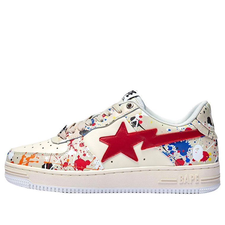A BATHING APE Bape Sta 'Crean Splash' 1I20-191-009-RED
