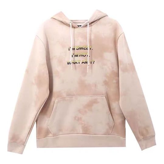 Men's Converse Tie Dye Gradient Casual Sports Pullover Pink 10021586-A02