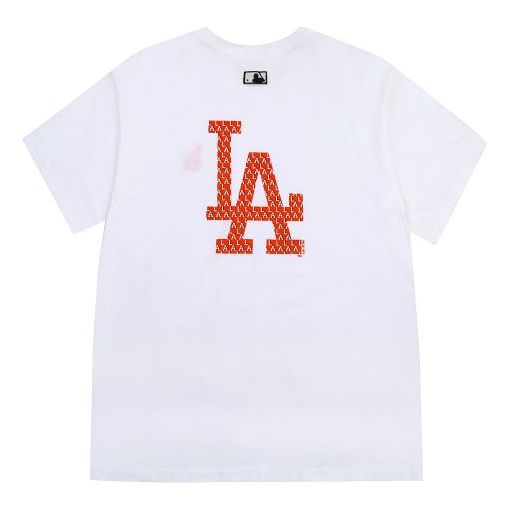 MLB Retro Series Los Angeles Dodgers Short Sleeve Unisex White 31TSMA031-07W