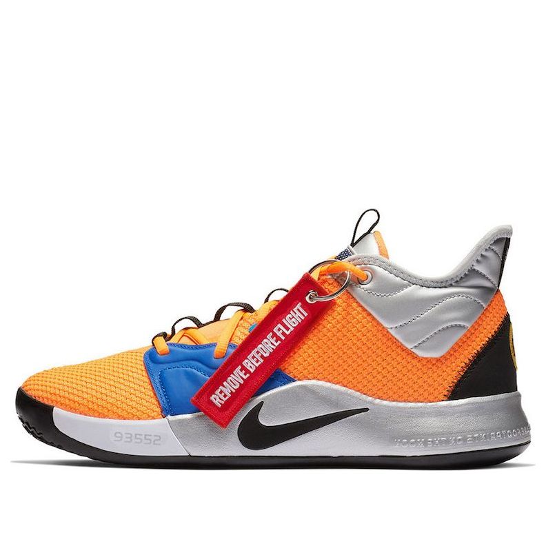 Nike PG 3 Nasa 3 Orange Gray AO2607-800