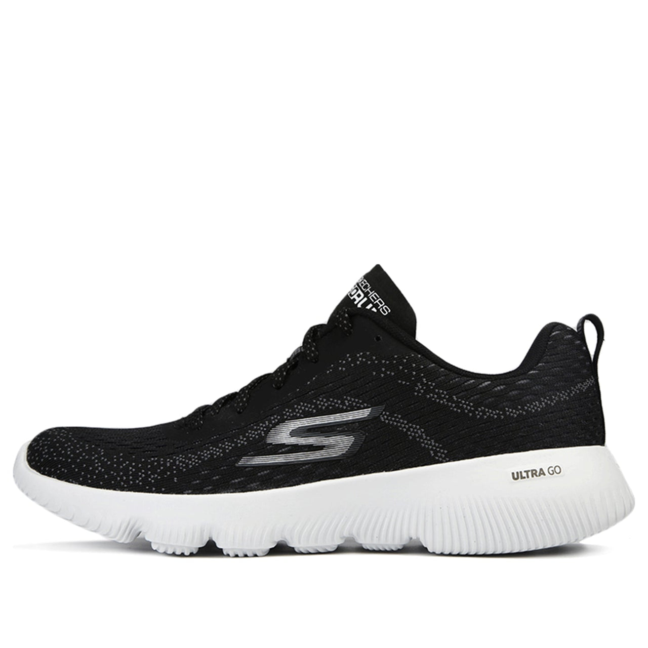 (WMNS) Skechers Go Run Focus 'Black Gray' 128023-BKGY