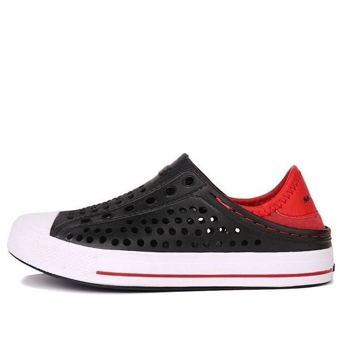 (GS) Skechers Guzman Steps Slip-Ons 'Black Red' 91995L-BKRD