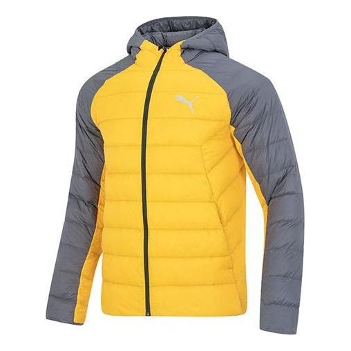 PUMA PwrWarm PackLite Hd Jacket Logo 'Yellow' 672911-39