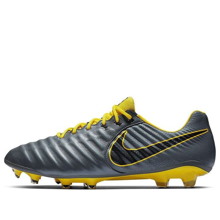 Nike Tiempo Legend 7 Elite FG 'Dark Grey Opti Yellow' AH7238-070
