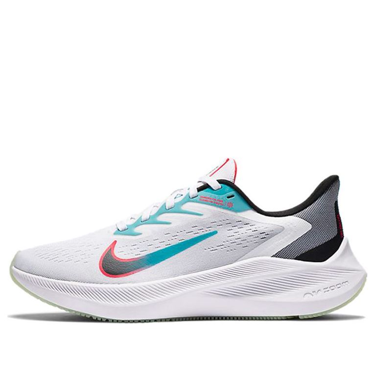 (WMNS) Nike Air Zoom Winflo 7 'White Flash Crimson' CJ0302-102