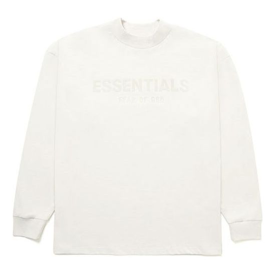 Fear of God Essentials FW21 Innersect Long Sleeve Logo Tee 'Greige' 125BT212090F