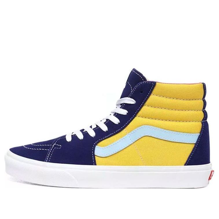 Vans Sunshine Sk8-hi Yellow Blue VN0A4U3CWNY