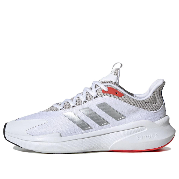 adidas Alphaedge + Running Shoes 'White Silver Red' IF7289