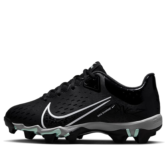 (GS) Nike Hyperdiamond 4 Keystone GG 'Black Dark Smoke Grey' CZ5919-010