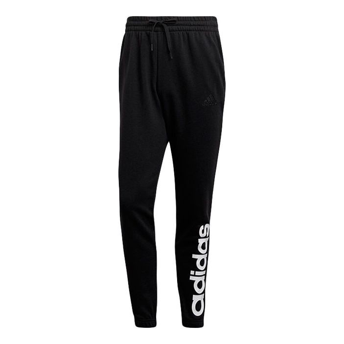 adidas M Lin Ft Te Pt Logo Printing Bundle Feet Sports Pants Black GK8897