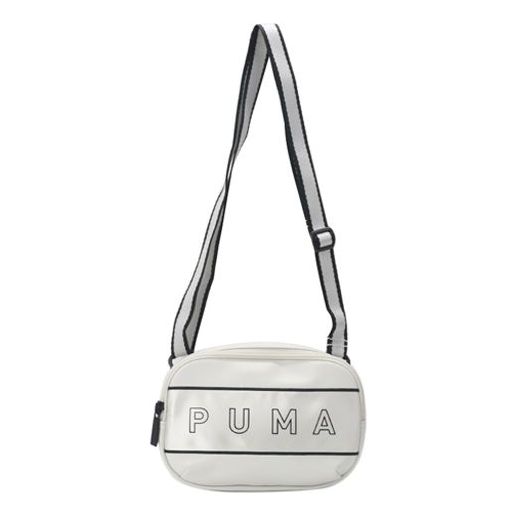 (WMNS) PUMA Core Style Cat X-body Bag 'White Black' 077391-02