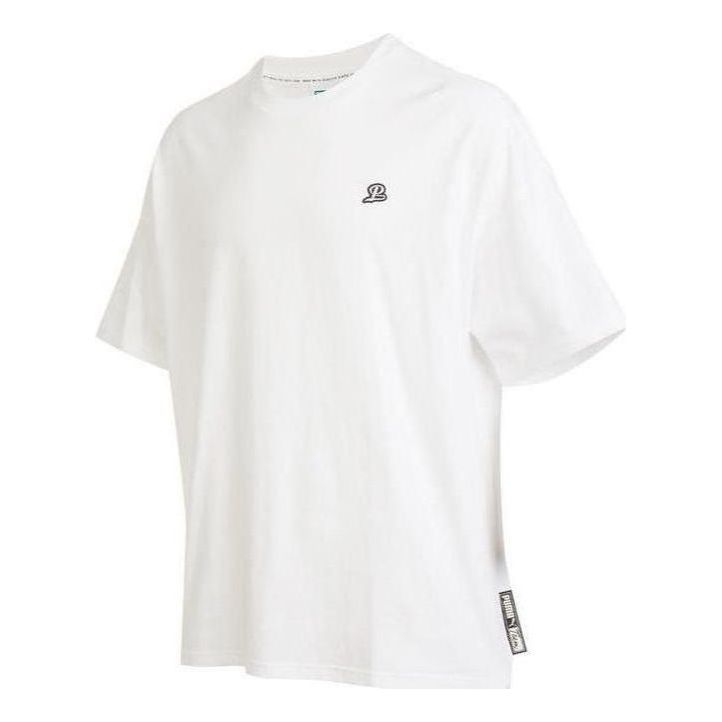 PUMA Logo T-Shirt 'White' 538324-02