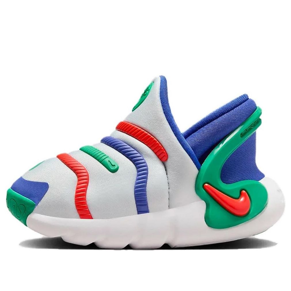 (TD) Nike Dynamo Go 2 EasyOn 'Grey Green Picante Red' FD0554-002