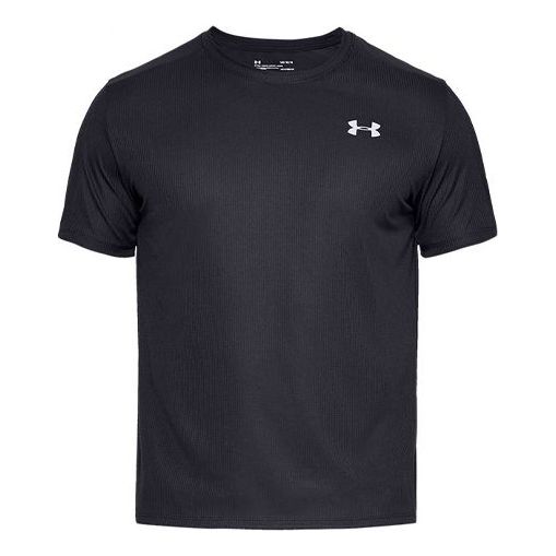 Under Armour UA Speed Stride Short Sleeve Couple Style Black 1326564-001