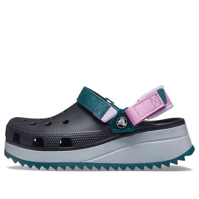 Crocs Classic Hiker Clog 'Black Grey Teal' 206772-988