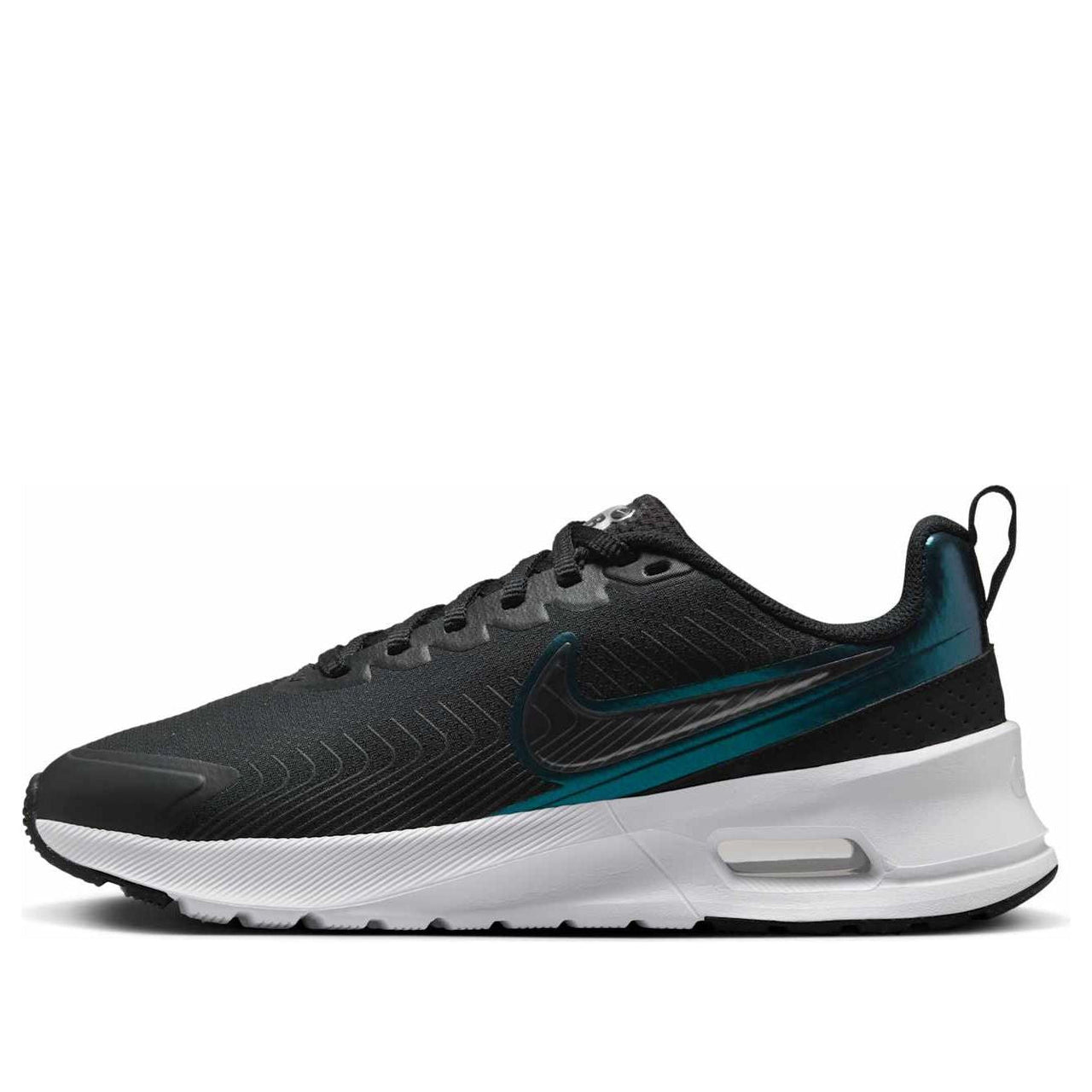 (WMNS) Nike Air Max Nuaxis 'Black White Metallic Silver Metallic Dark Grey' HF1233-003