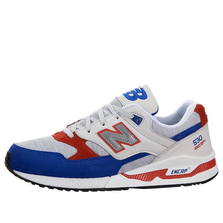 New Balance 530 Series Wear-resistant Non-Slip Low Tops Casual White Blue M530CKA