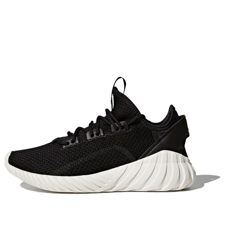 (GS) adidas Tubular Doom Sock Primeknit J 'Core Black' BZ0332