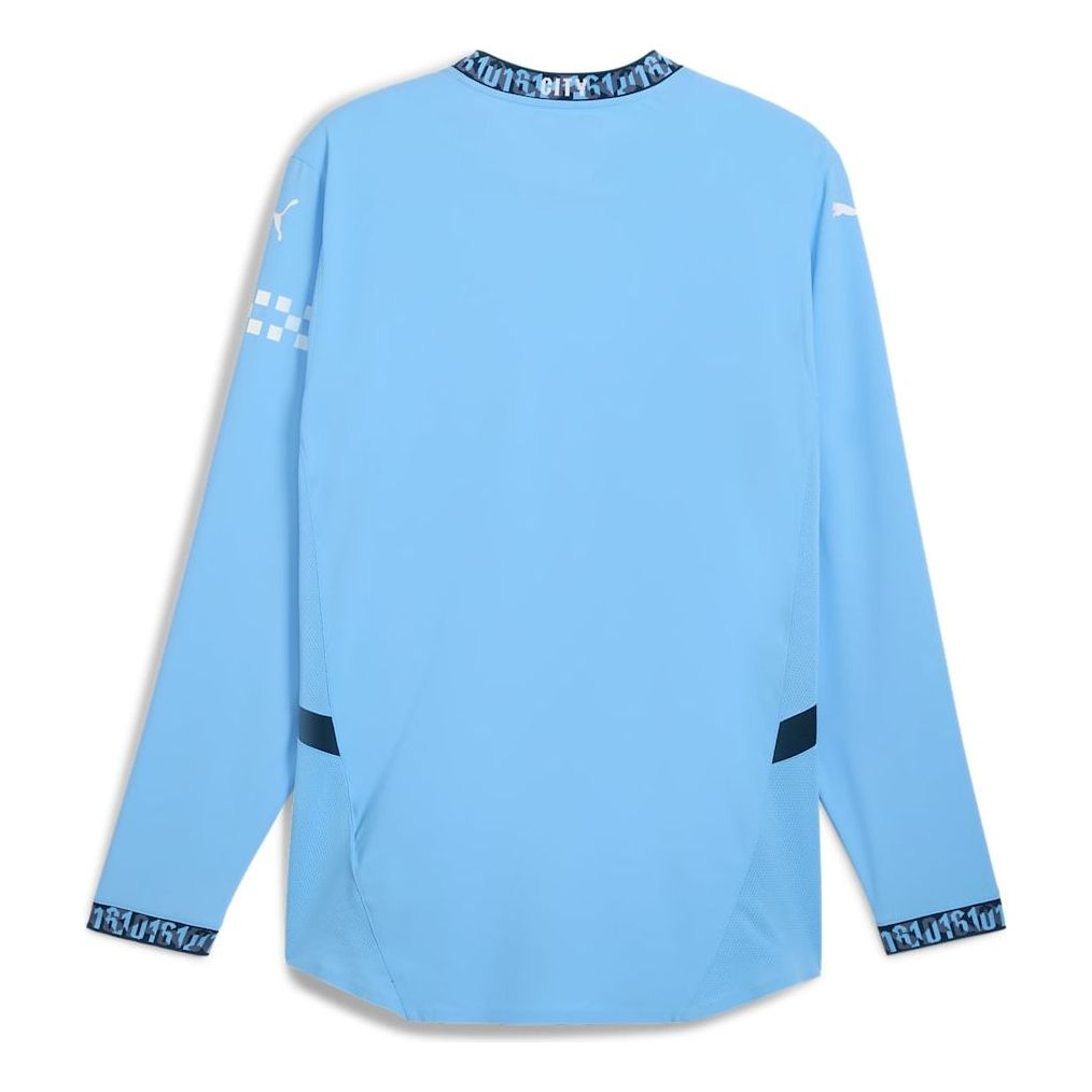 PUMA Manchester City 2024/25 Authentic Home Long Sleeves Jersey 'Blue' 775183-01