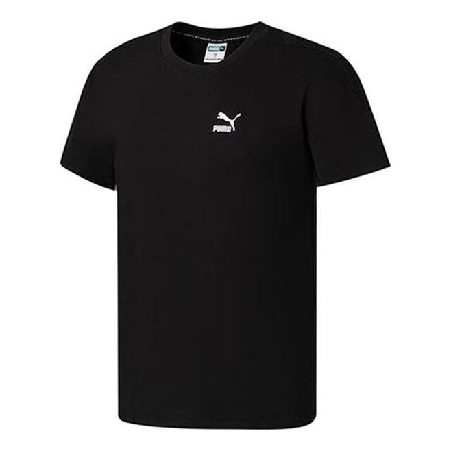 PUMA Classic Logo T-Shirt 'Black' 673654-01