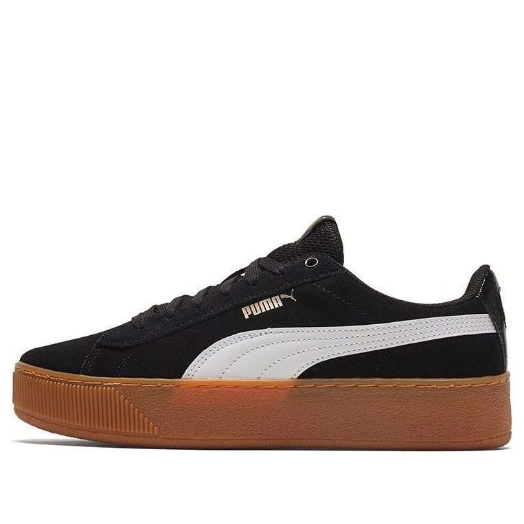 (WMNS) PUMA Vikky Platform 'Black And White' 363287-10