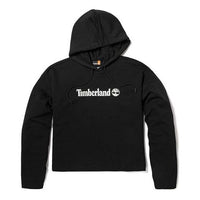 (WMNS) Timberland Brand hoodie 'Black' A6AZ2-001