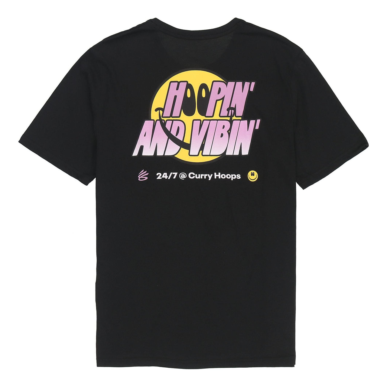 Under Armour Curry Hoop Vibes T-shirt 'Black' 1366617-001