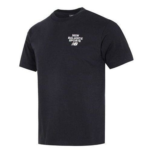 New Balance Logo Print Tee 'Black' 5ED12093-BK