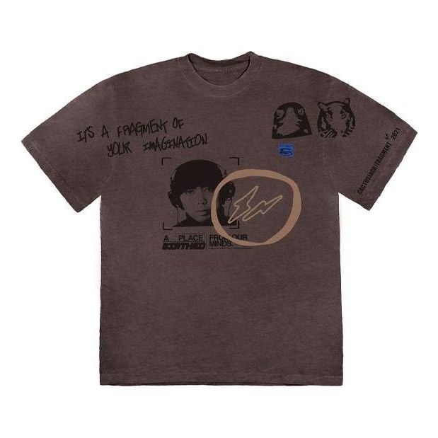 Travis Scott Cactus Jack For Fragment Hiroshi Tee 'Brown Pepper' CJFN-SS15