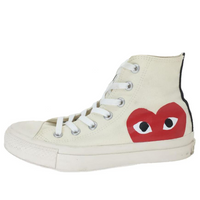 Converse x COMME des GARCONS PLAY Chuck 70 Hi 'White' 1CK709