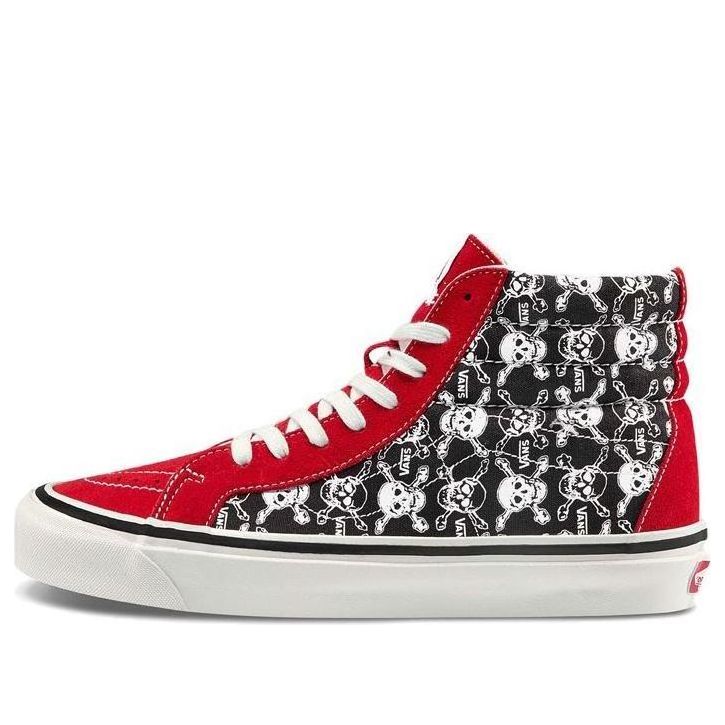 Vans SK8-HI 38 DX 'Skulls Red Black' VN0A38GFX7Z