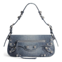 (WMNS) Balenciaga Le Cagole Small Sling Bag Denim 'Blue' 7716402109U4715