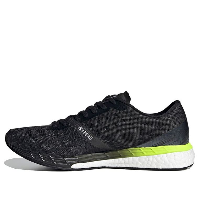 adidas Adizero Boston 9 'Black Solar Yellow' FY0343