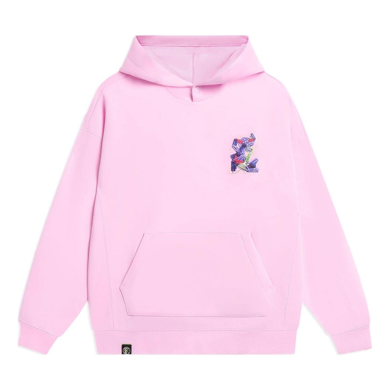 Li-Ning Way Of Wade Art Graphic Hoodie 'Pink' AWDSE73-4
